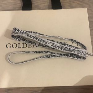 Golden goose shoe laces